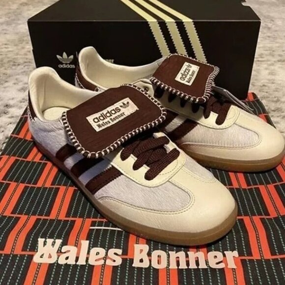 Adidas X Wales Bonner Samba Pony Tonal - Picture 2 of 5